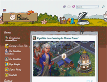 Tablet Screenshot of pixowl.com